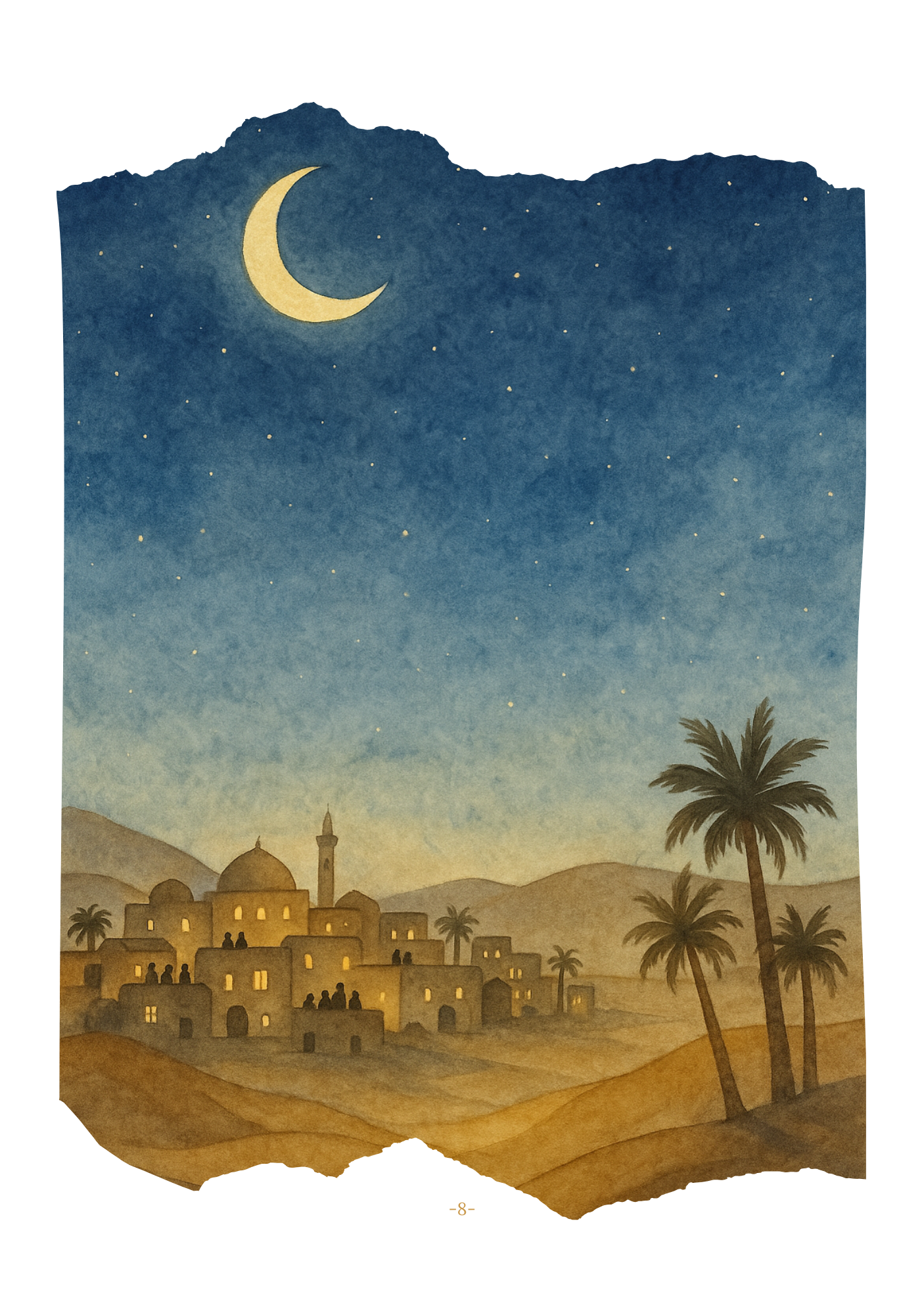 Sous la Lune du Ramadan